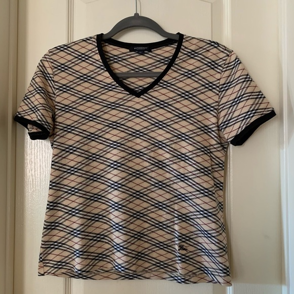 Burberry London v-neck top - Picture 1 of 4